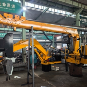 挖抓船吊固定吊車載吊總成 