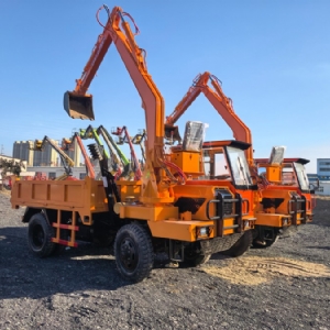 隨車挖運輸車廠家